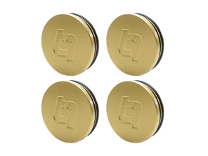 Titan 7 Centre Cap Set 58mm Flat. Porsche 987 / 981 / 718 / 997 / 991 / 992 / 9J1 Taycan - TACC58CGB4P, TACC58FIS4P, TACC58FMB4P, TACC58FST4P, TACC58FTB4P